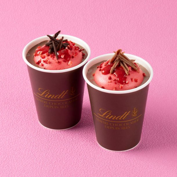 【期間限定】Lindtのバレンタインドリンクは”ホットチョコ×ストロベリー”