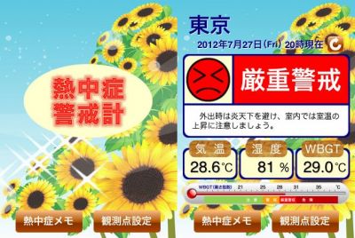 熱中症警戒計