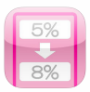 5％8％電卓
