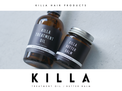 人気サロンがプロデュース！「KILLA PRODUCT」の天然ヘアケア商品新登場