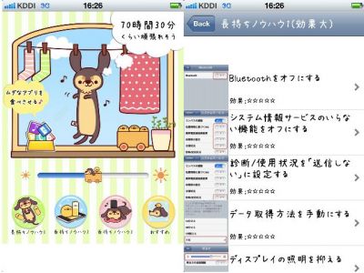 長持ちバッテリー犬
