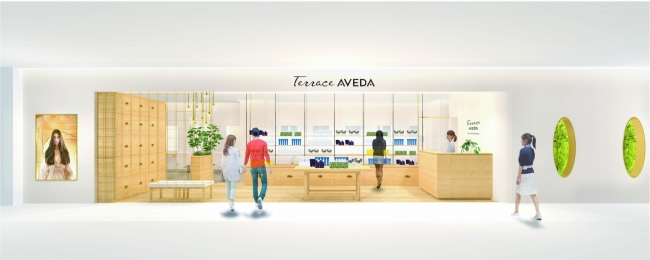 AVEDAのトータルビューティーサロン「Terrace AVEDA 大丸心斎橋店」OPEN