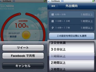 ネスレUV予報