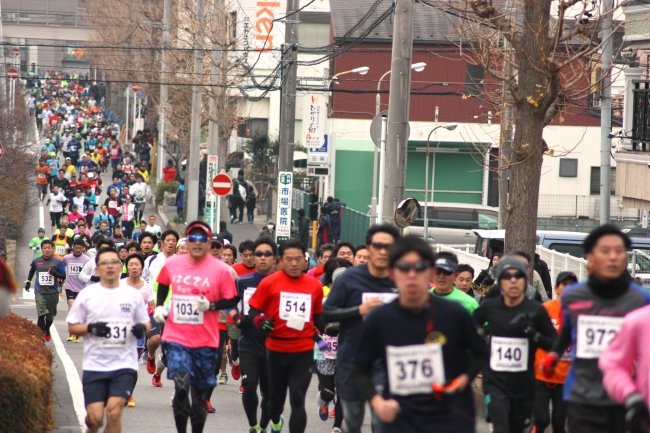 2018年は松戸市七草マラソン大会でスタート