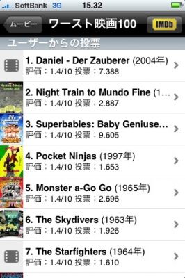 iPhoneアプリ