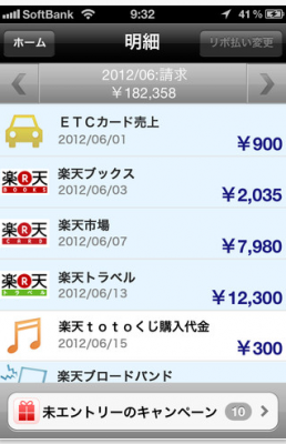 楽天カード