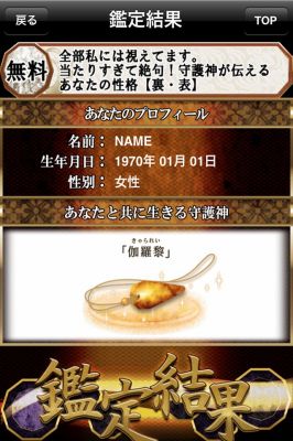 守護神占い