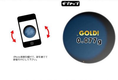 砂金とり