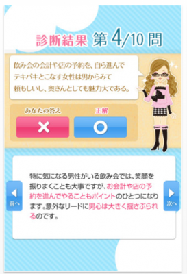モテ系男子達から大切にされる女度