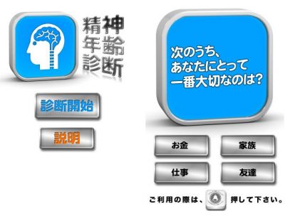 精神年齢診断