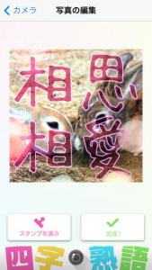 四字熟語カメラ