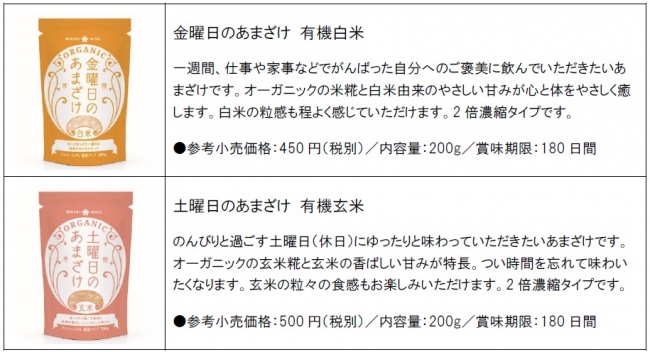 オーガニックあまざけ