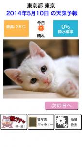 猫天気〜天気予報&可愛い猫写真〜