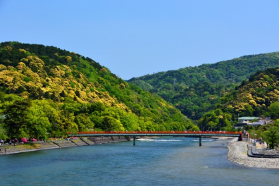 秋の京都で「サイクリング・京都嵐山リレーマラソン」開催