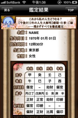 命理占い