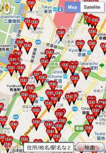 日本全国AEDマップ