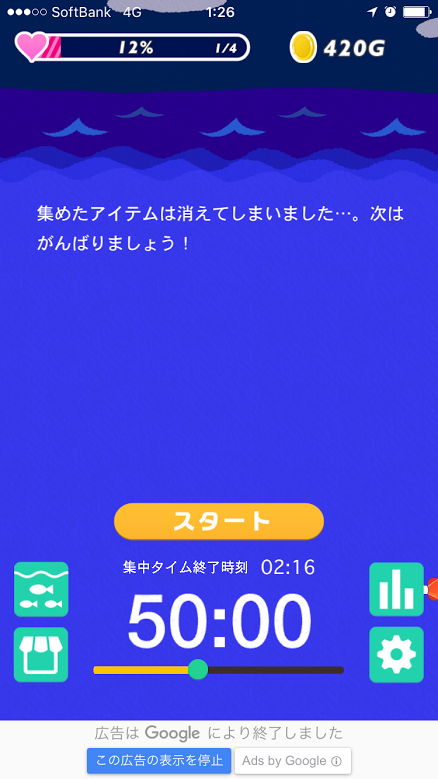 スマホをやめれば魚が育つ